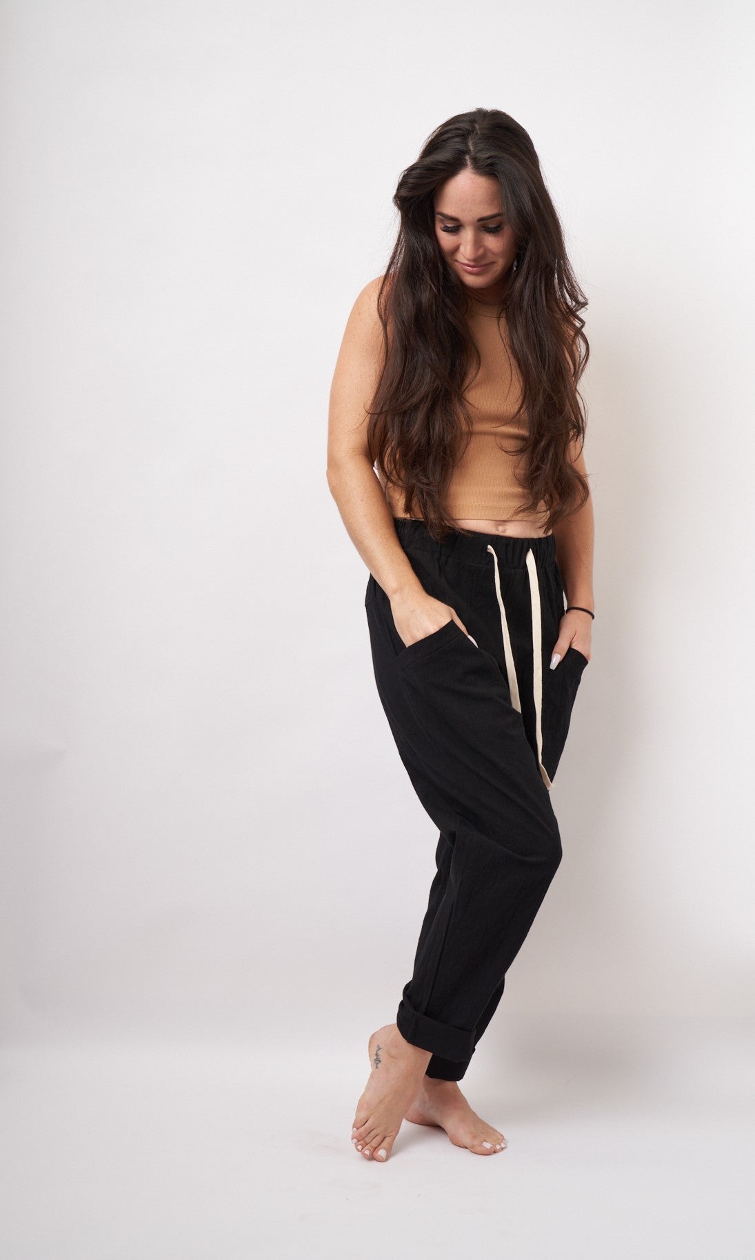 The Ychin Boy Pant Black