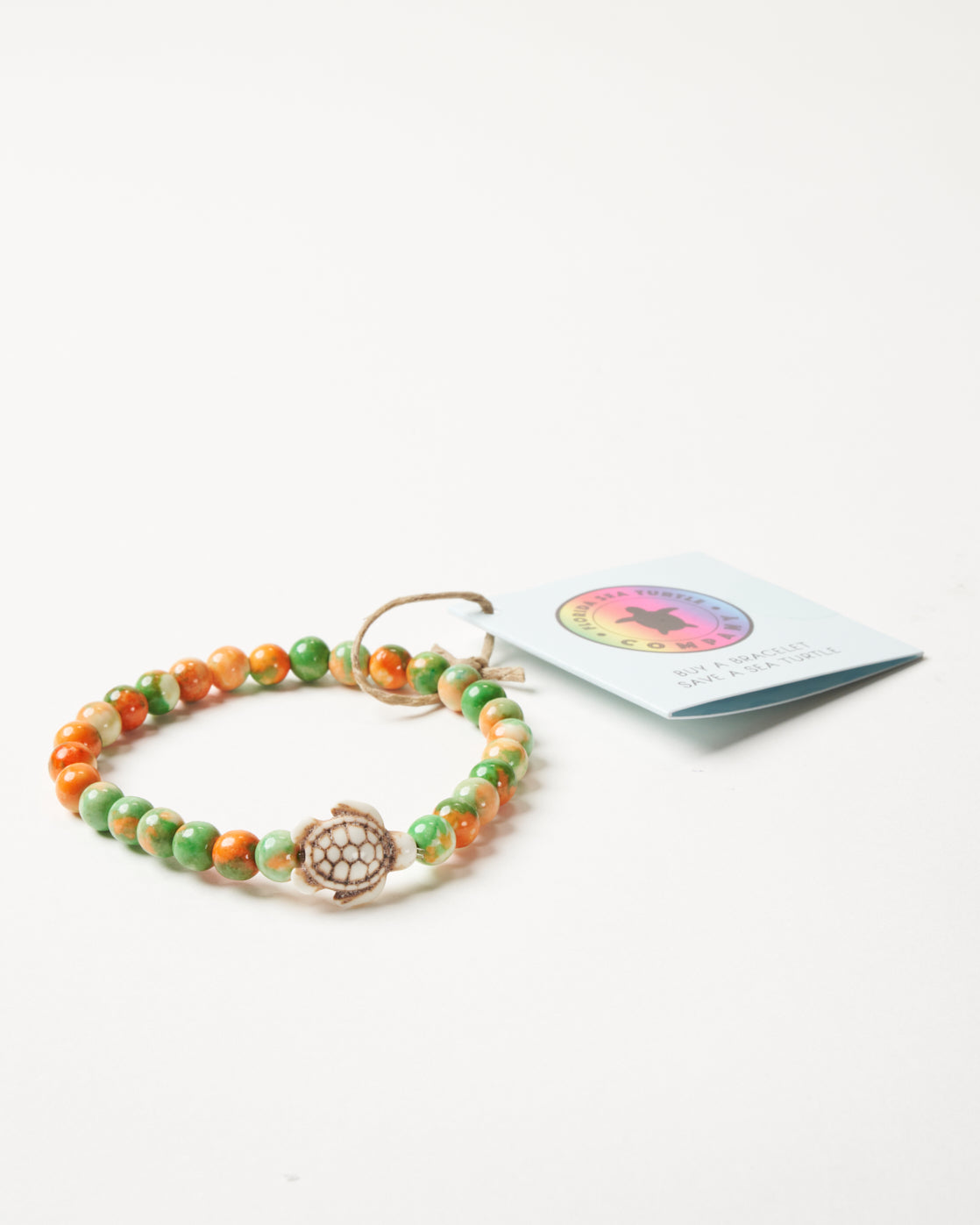 Save a Turtle Bracelet - Yellows/Oranges