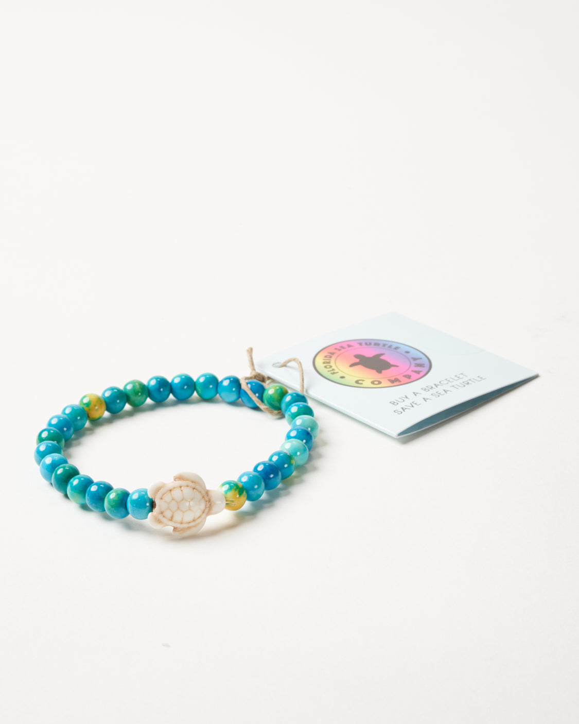 Save a Turtle Bracelet - Greens