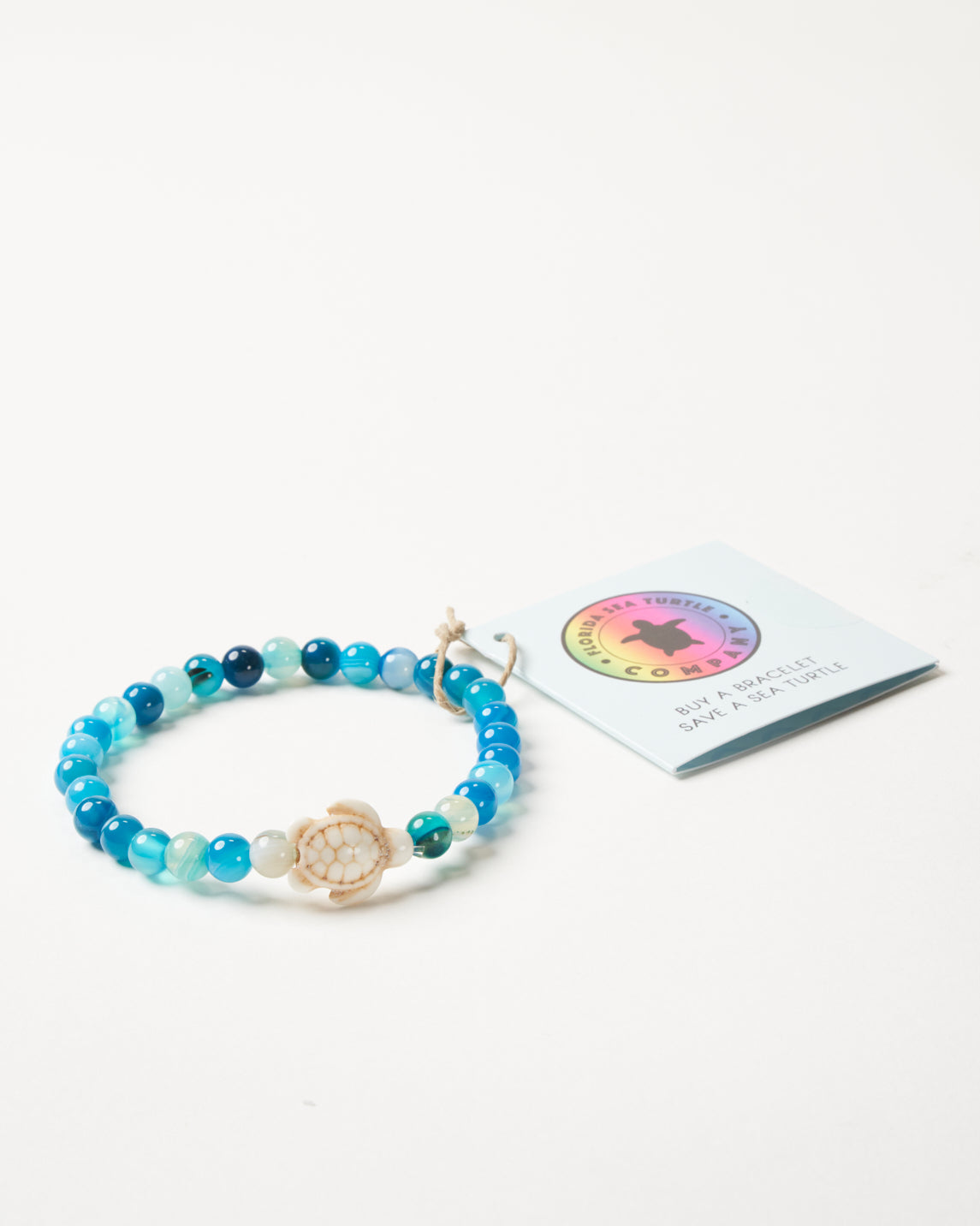 Save a Turtle Bracelet - Blues