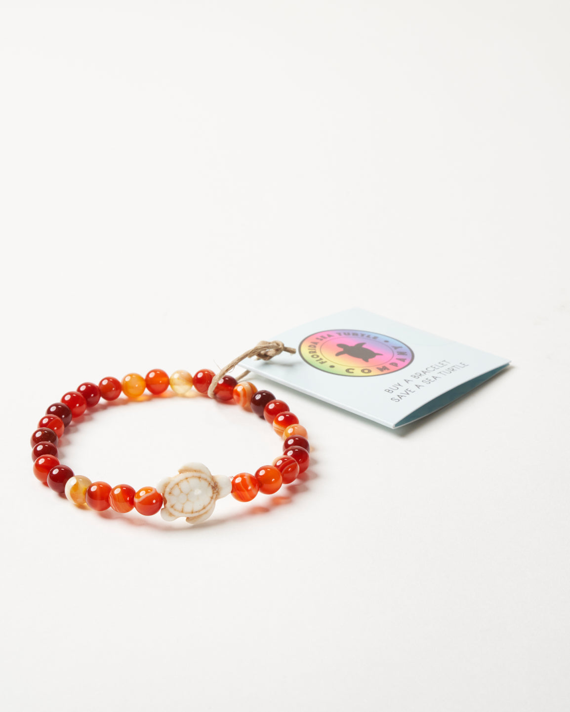 Save a Turtle Bracelet - Reds