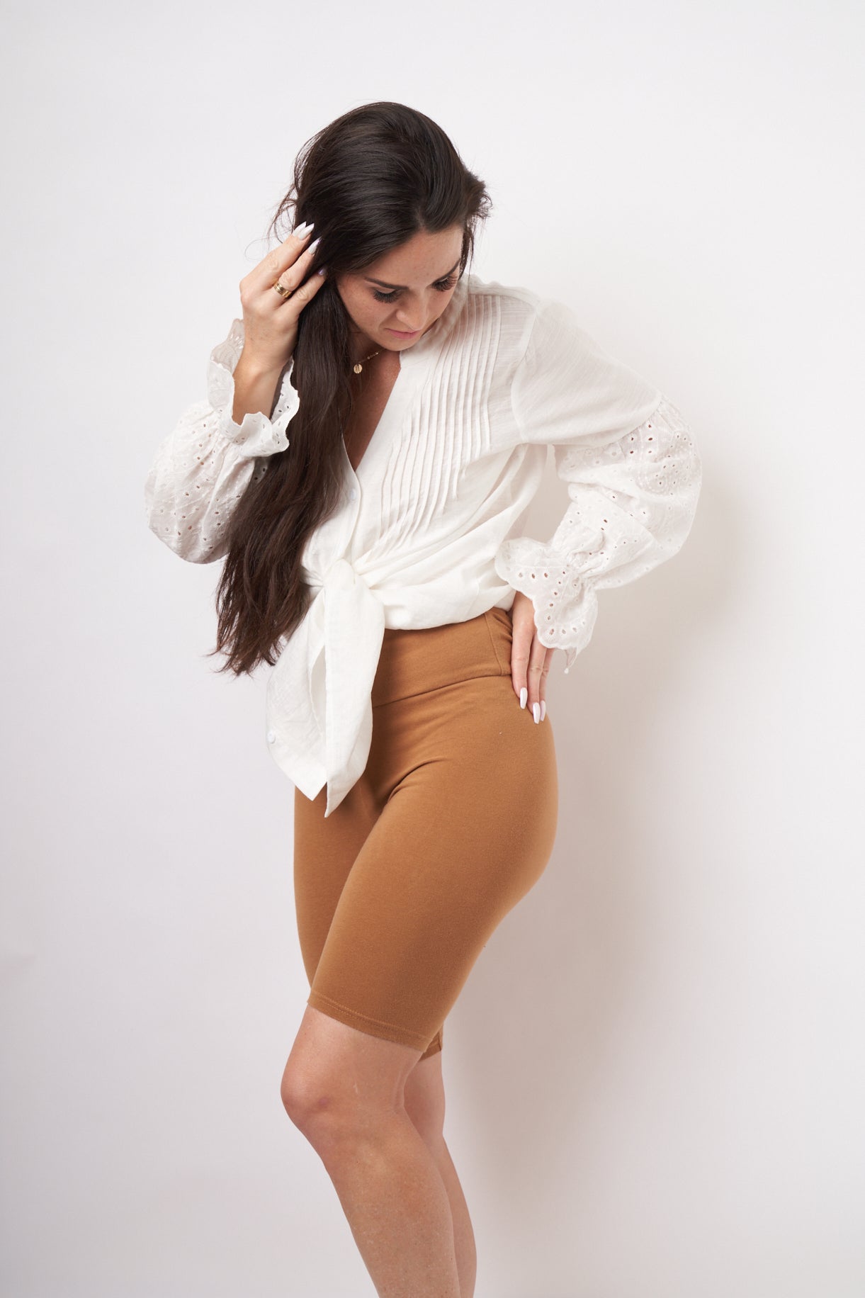 The Silika Long-Sleeve Button-Down