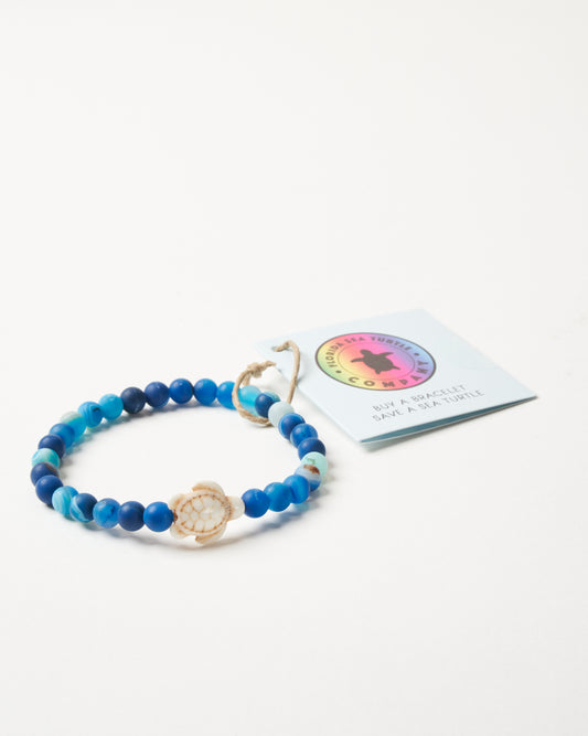 Save a Turtle Bracelet - Blues