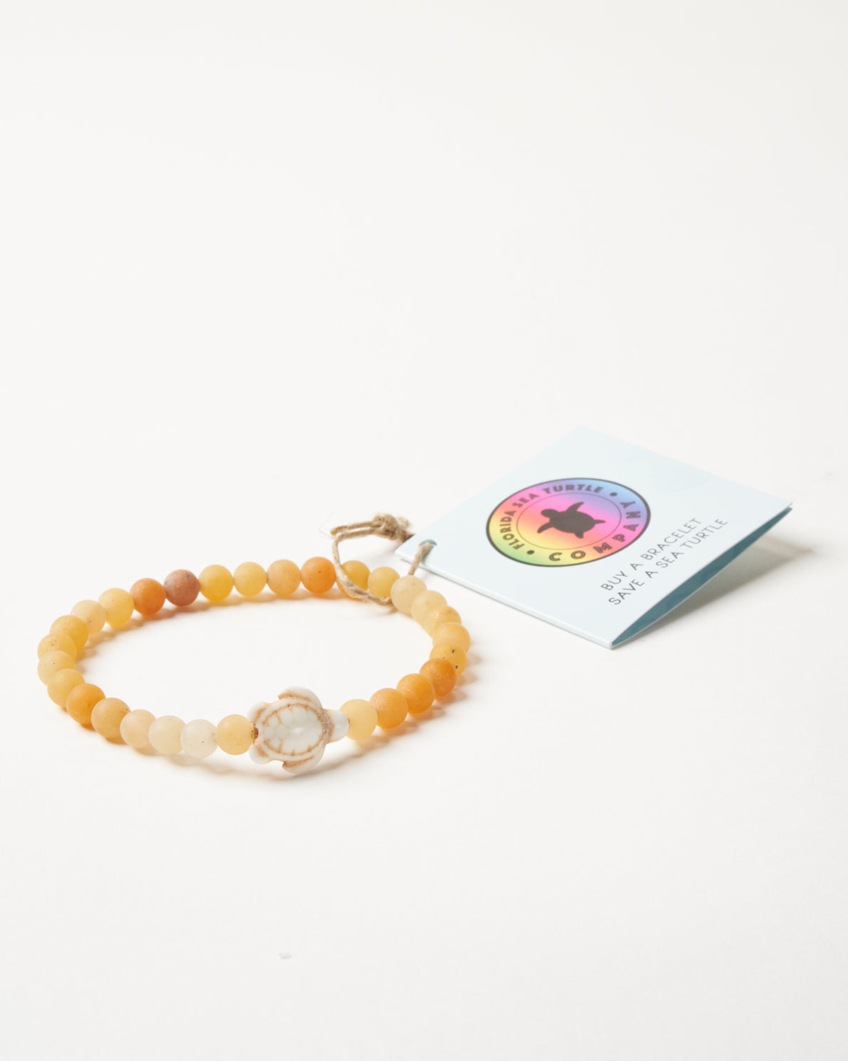 Save a Turtle Bracelet - Yellows/Oranges