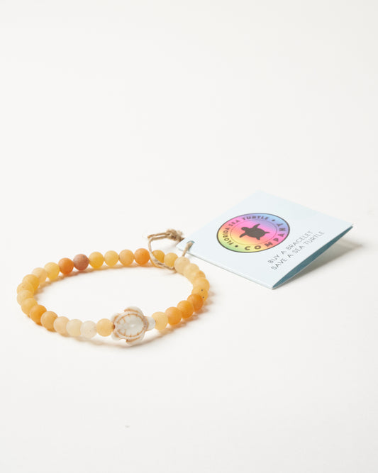 Save a Turtle Bracelet - Yellows/Oranges