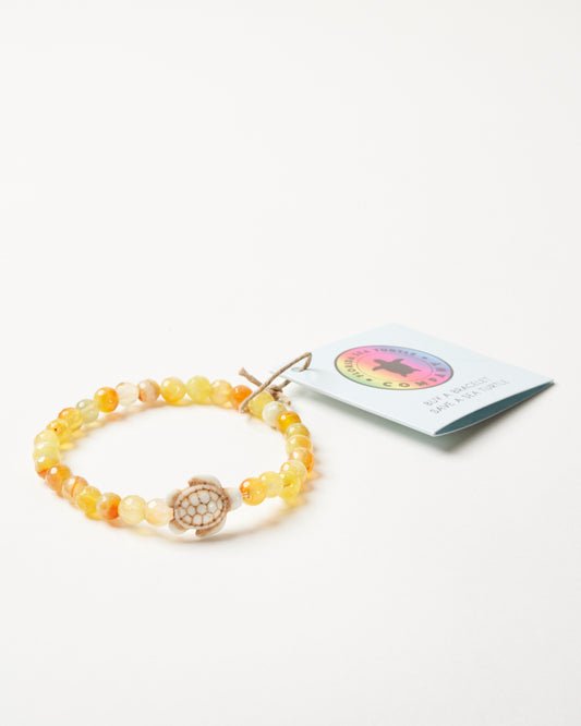 Save a Turtle Bracelet - Yellows/Oranges