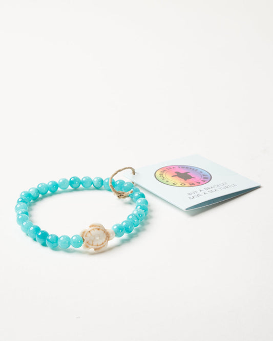 Save a Turtle Bracelet - Greens