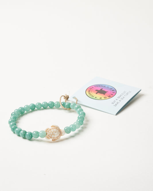 Save a Turtle Bracelet - Greens