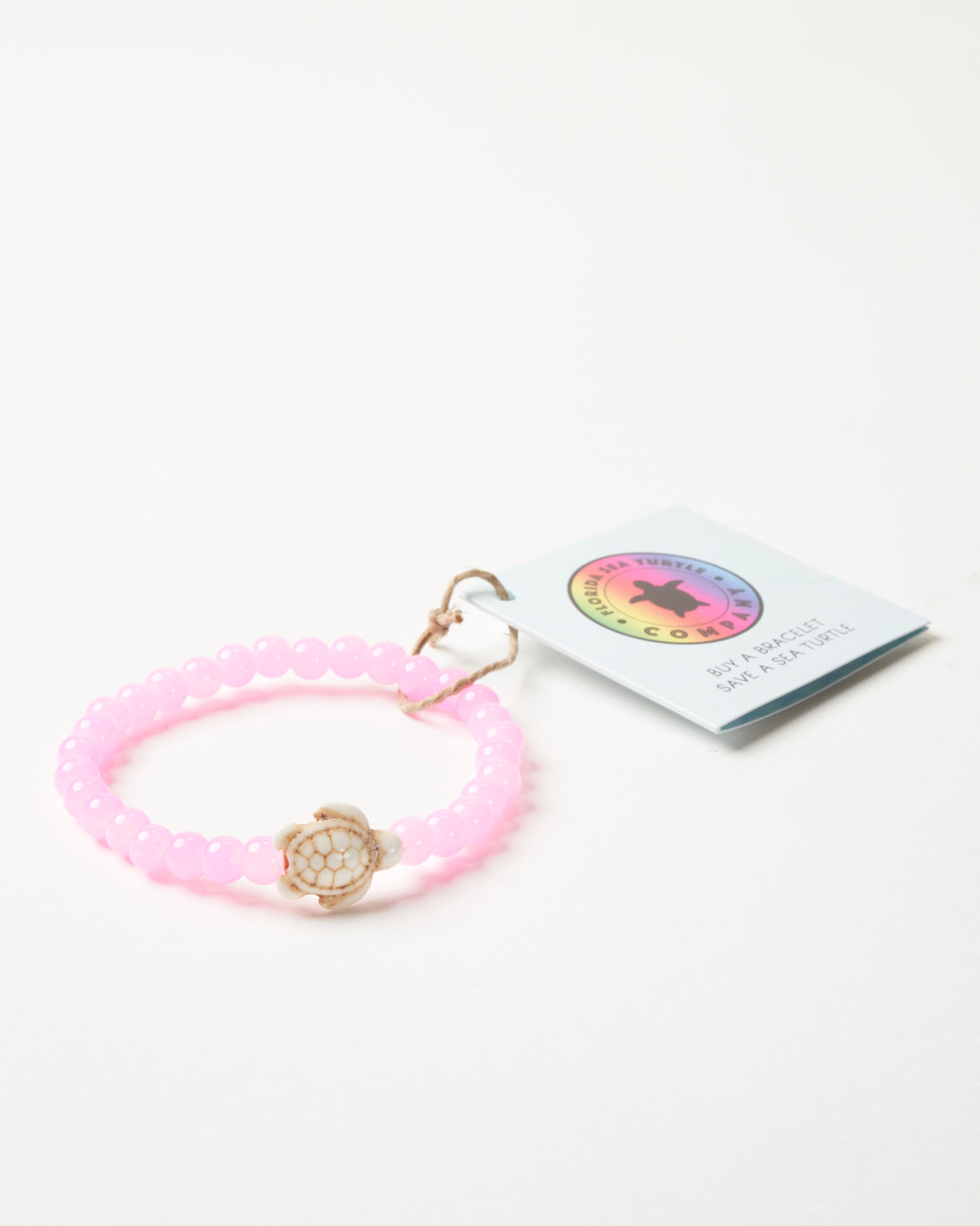 Save a Turtle Bracelet - Pinks